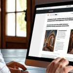 A user exploring a website with clear and concise UX writing, increasing engagement and time spent on the site.